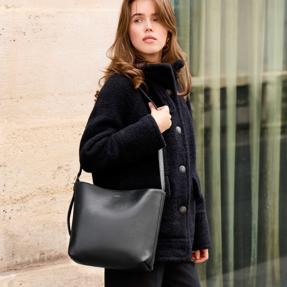 Sac seau Diane - Noir