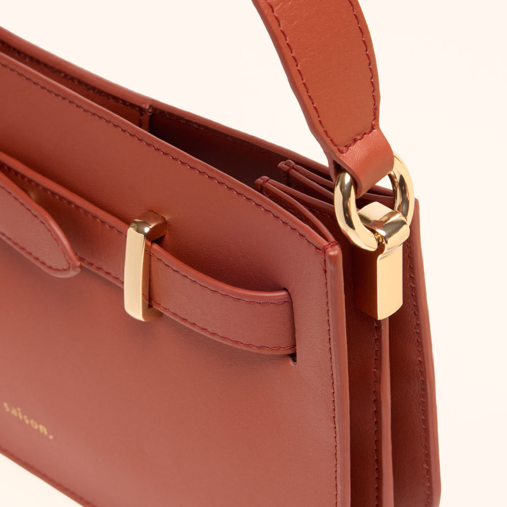 Sac à main Ines - Brique