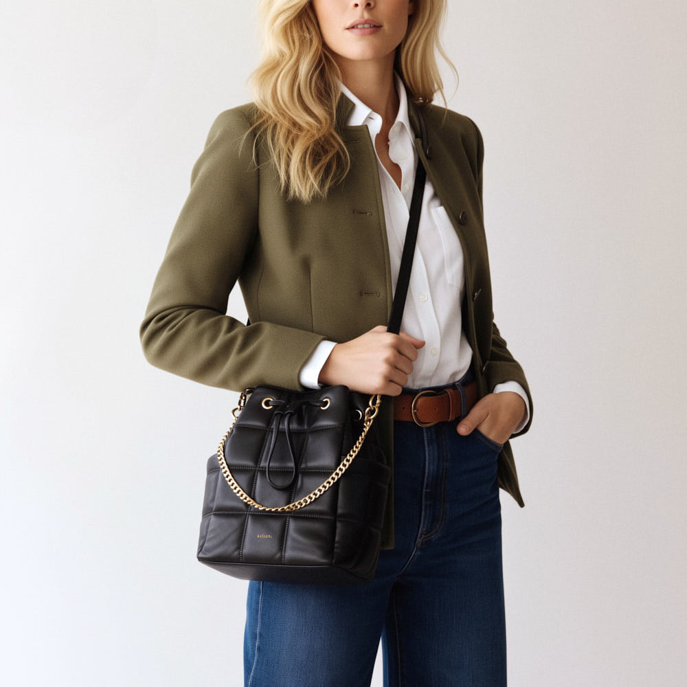 Sac seau Ninon - Noir