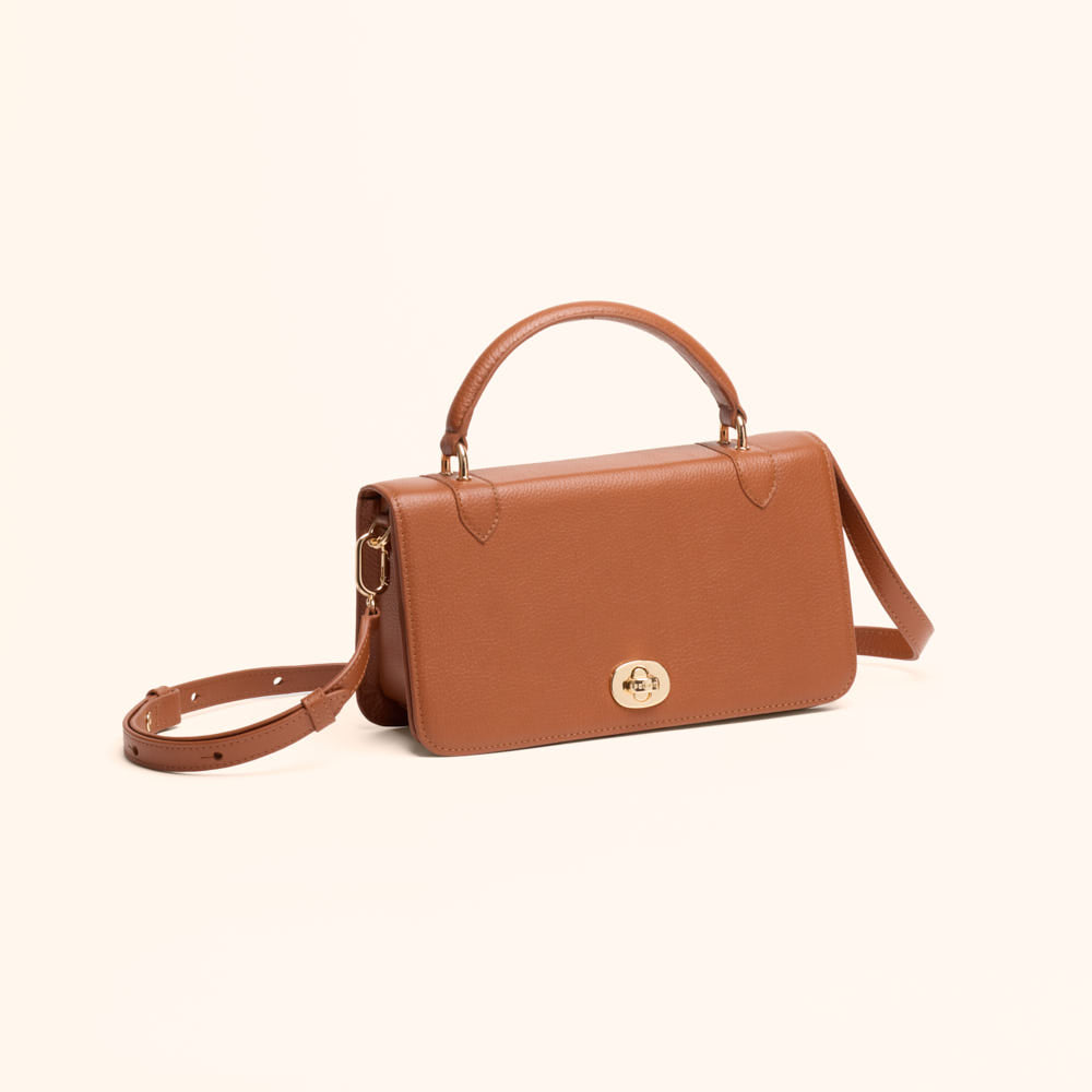 Sac à main Sibel - Tomette