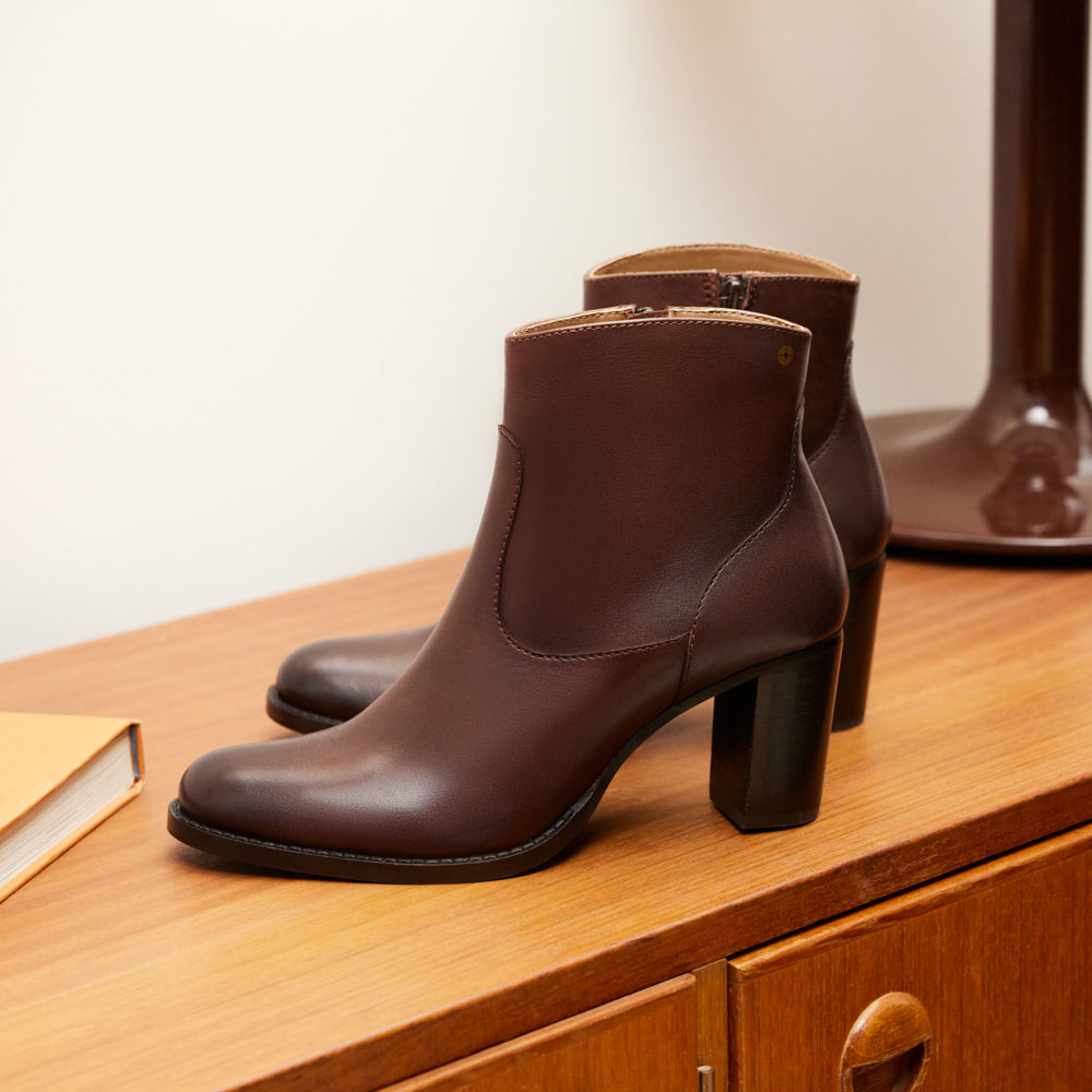 Bottines Ava - Marron