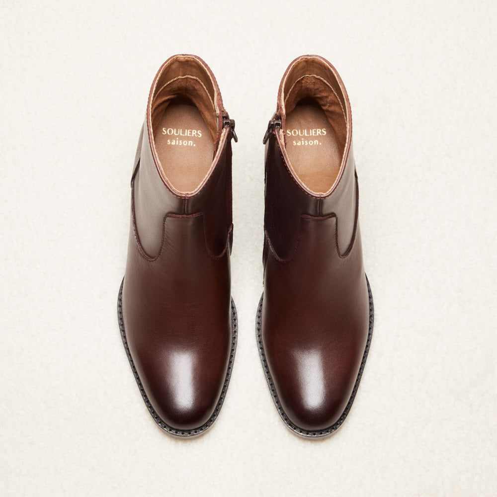 Bottines Ava - Marron