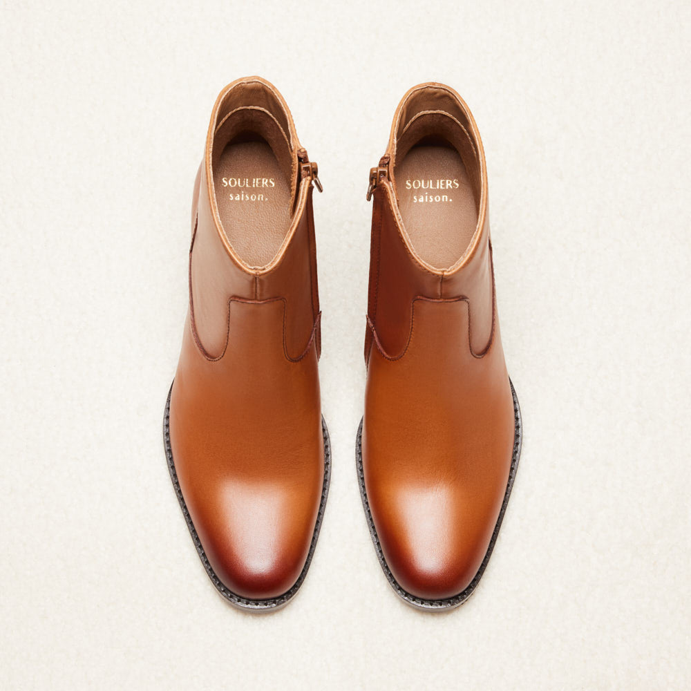 Bottines Ava - Camel