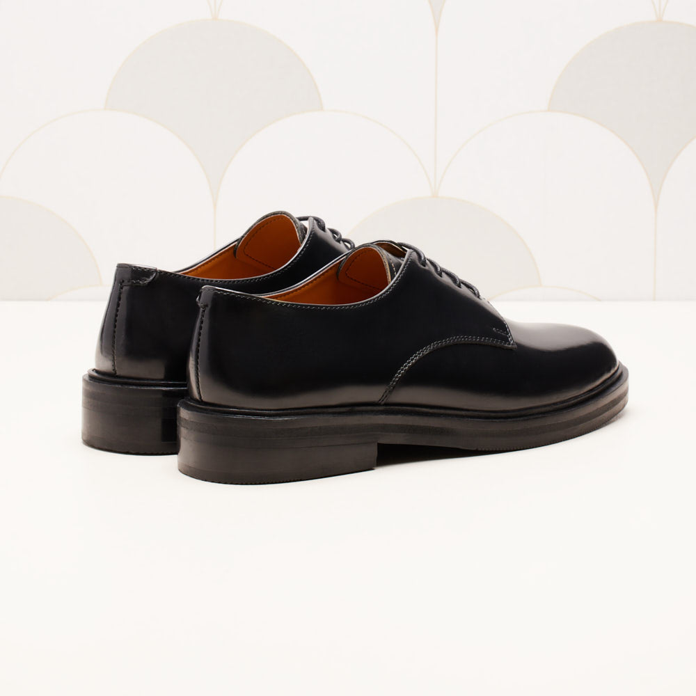 Derbies Laure - Noir glacé