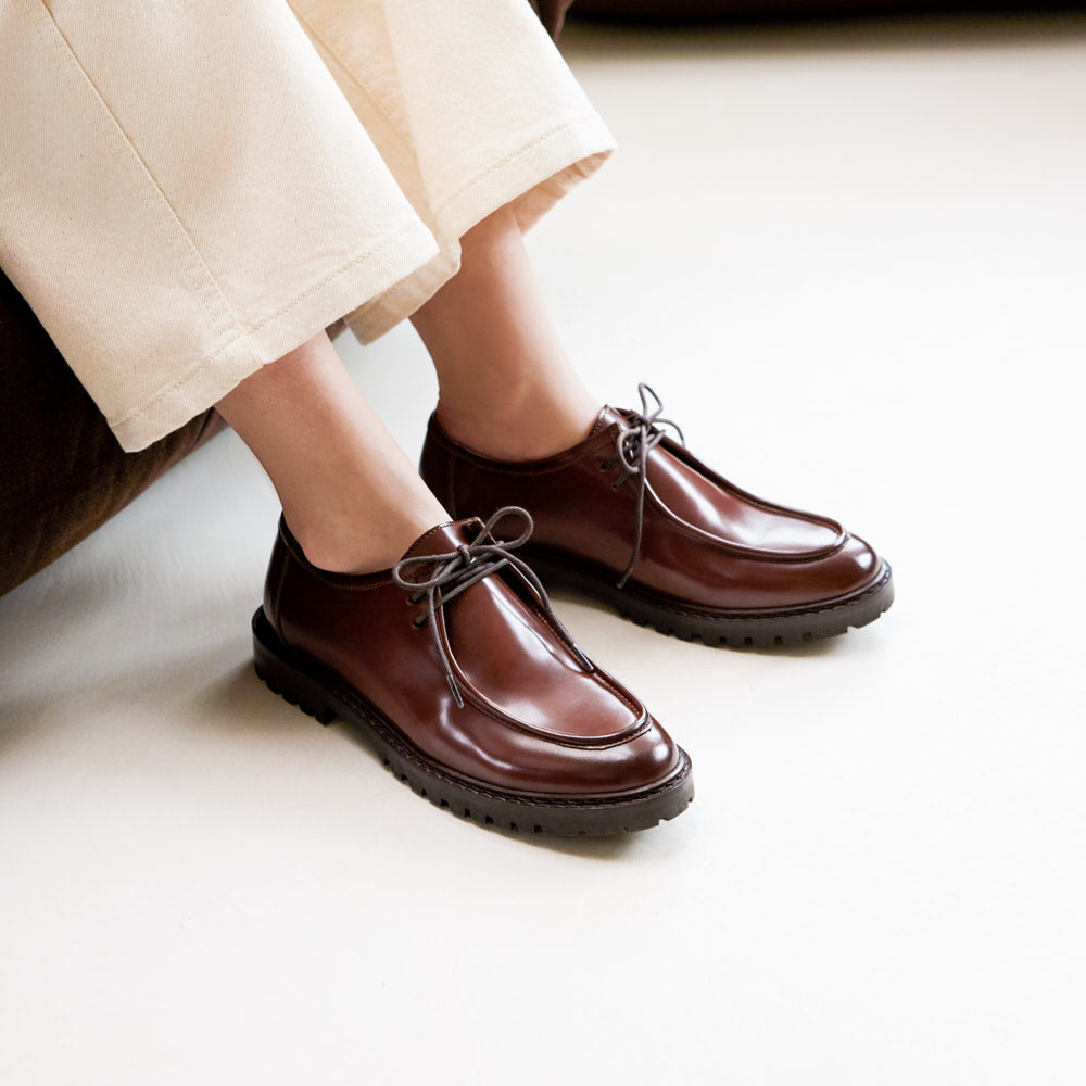 Derbies Gaby - Marron glacé