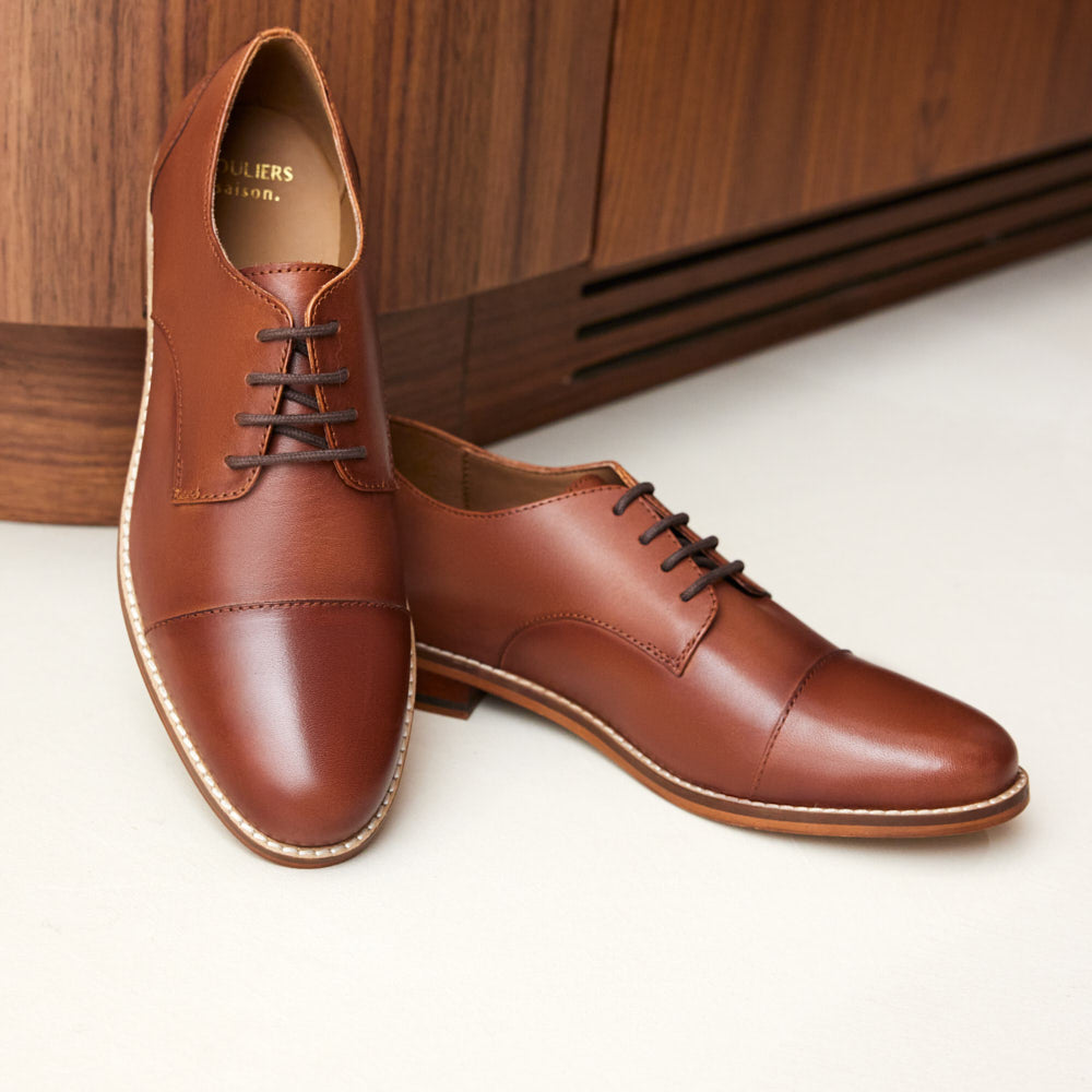 Derbies Capucine - Marron