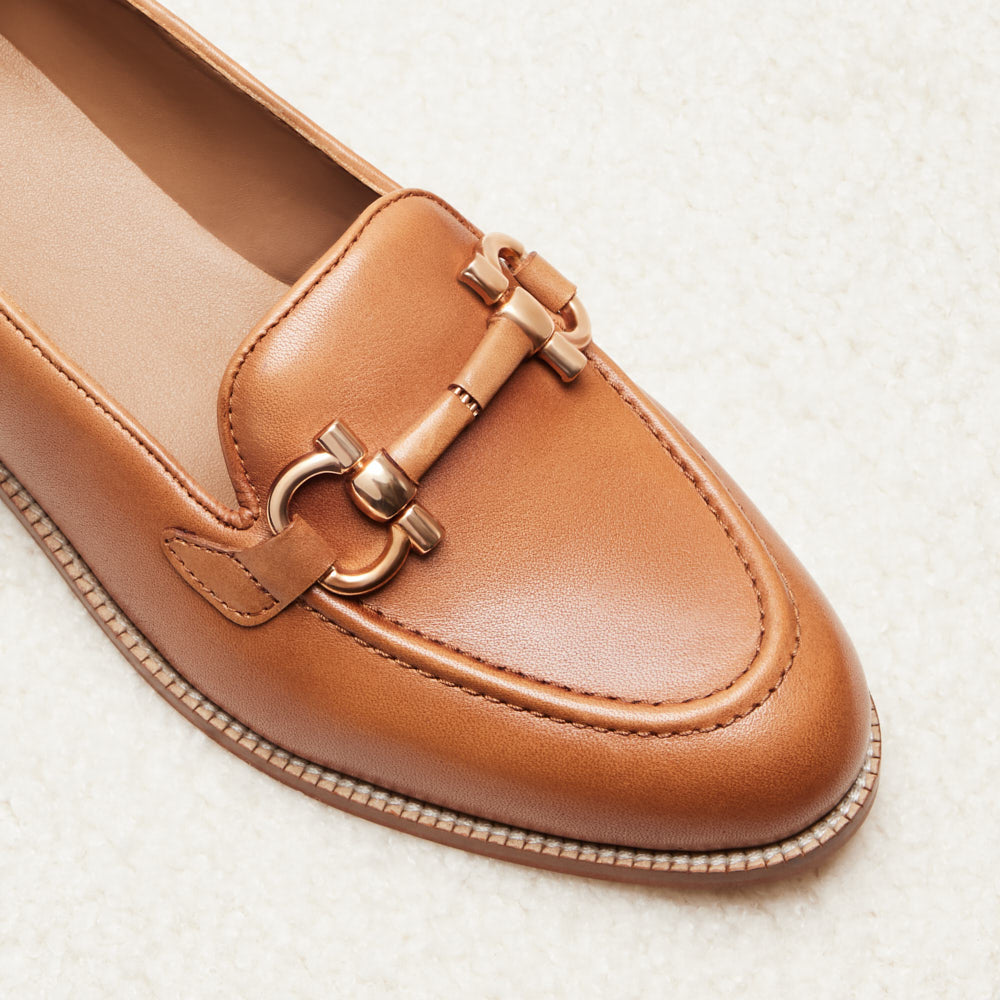 Mocassins Fleur - Camel