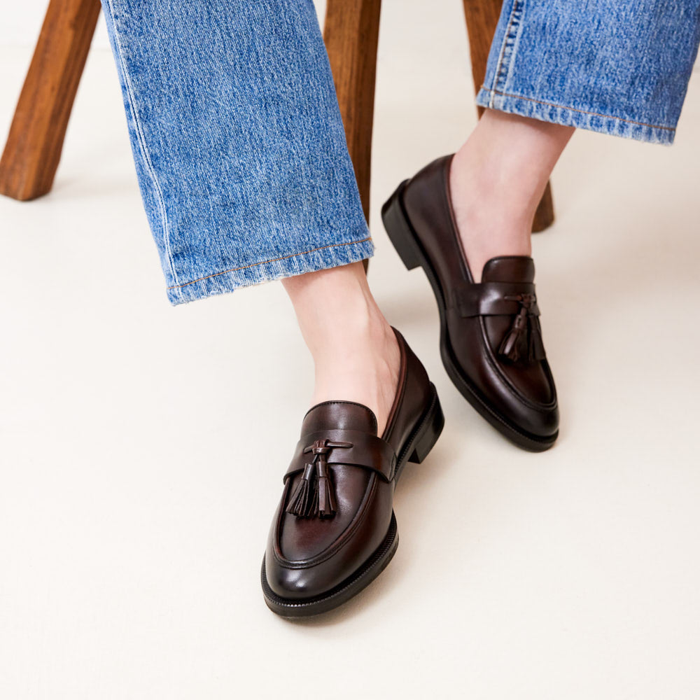 Mocassins Anna - Marron foncé