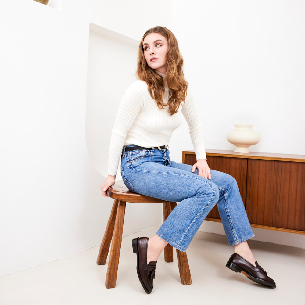 Mocassins Anna - Marron foncé