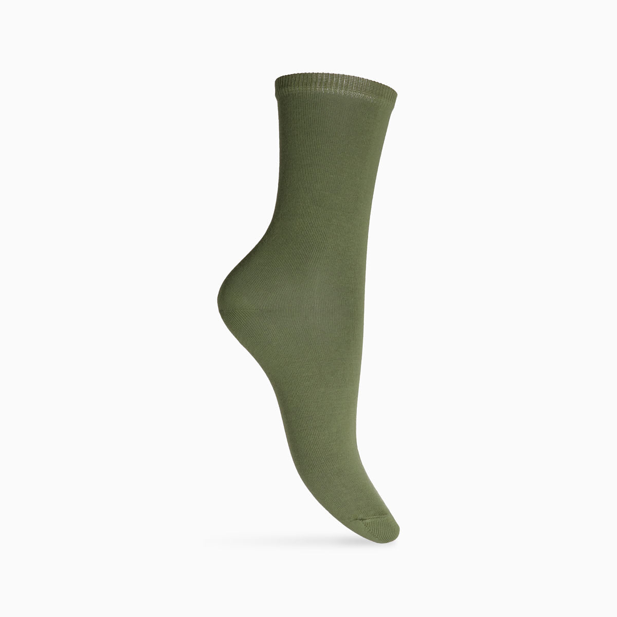 Chaussettes à fleurs vertes x3