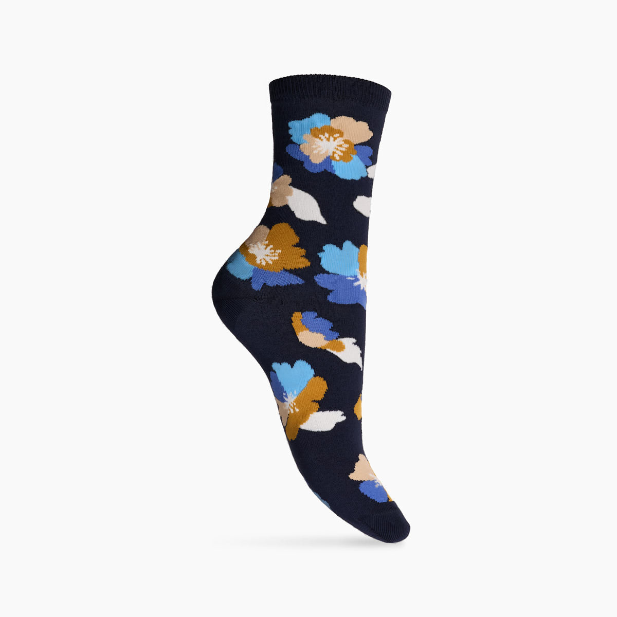 Chaussettes florales x3