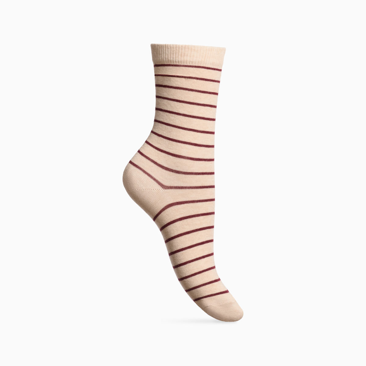 Chaussettes Léopard bordeaux x5